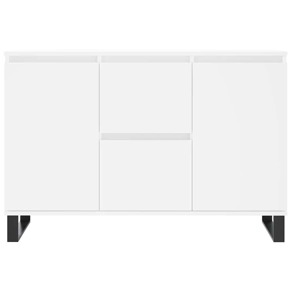 Sideboard Weiß 101,5x35x70 cm Holzwerkstoff