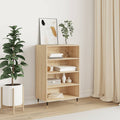 Highboard Sonoma-Eiche 57x35x90 cm Holzwerkstoff