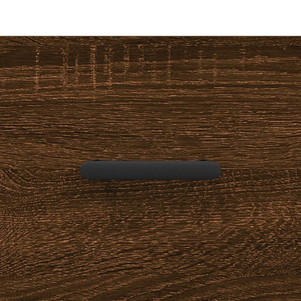 Nachttische 2Stk. Braun Eichen-Optik 40x35x47,5cm Holzwerkstoff