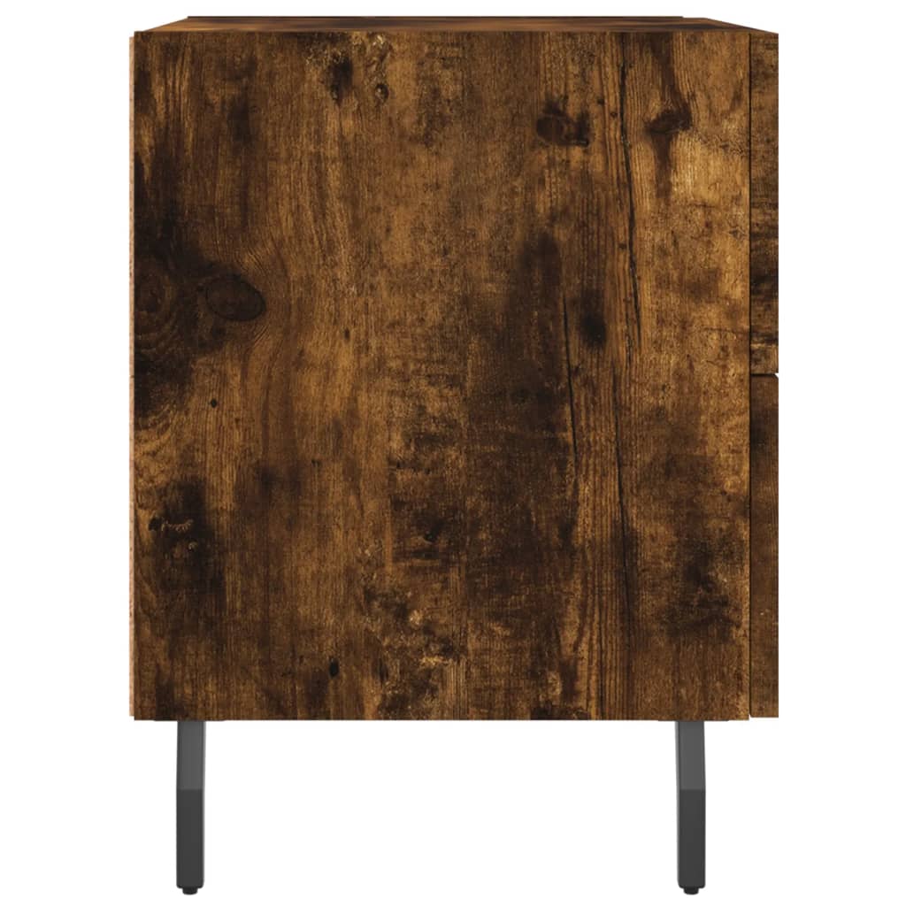 Nachttisch Räuchereiche 40x35x47,5 cm Holzwerkstoff