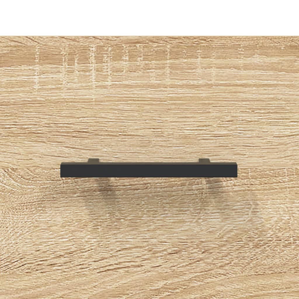 Nachttische 2 Stk. Sonoma-Eiche 40x35x47,5 cm Holzwerkstoff