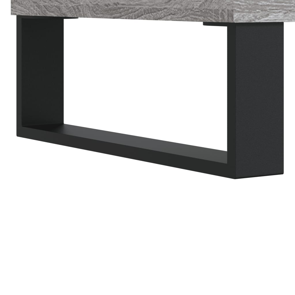 Nachttisch Grau Sonoma 40x35x47,5 cm Holzwerkstoff