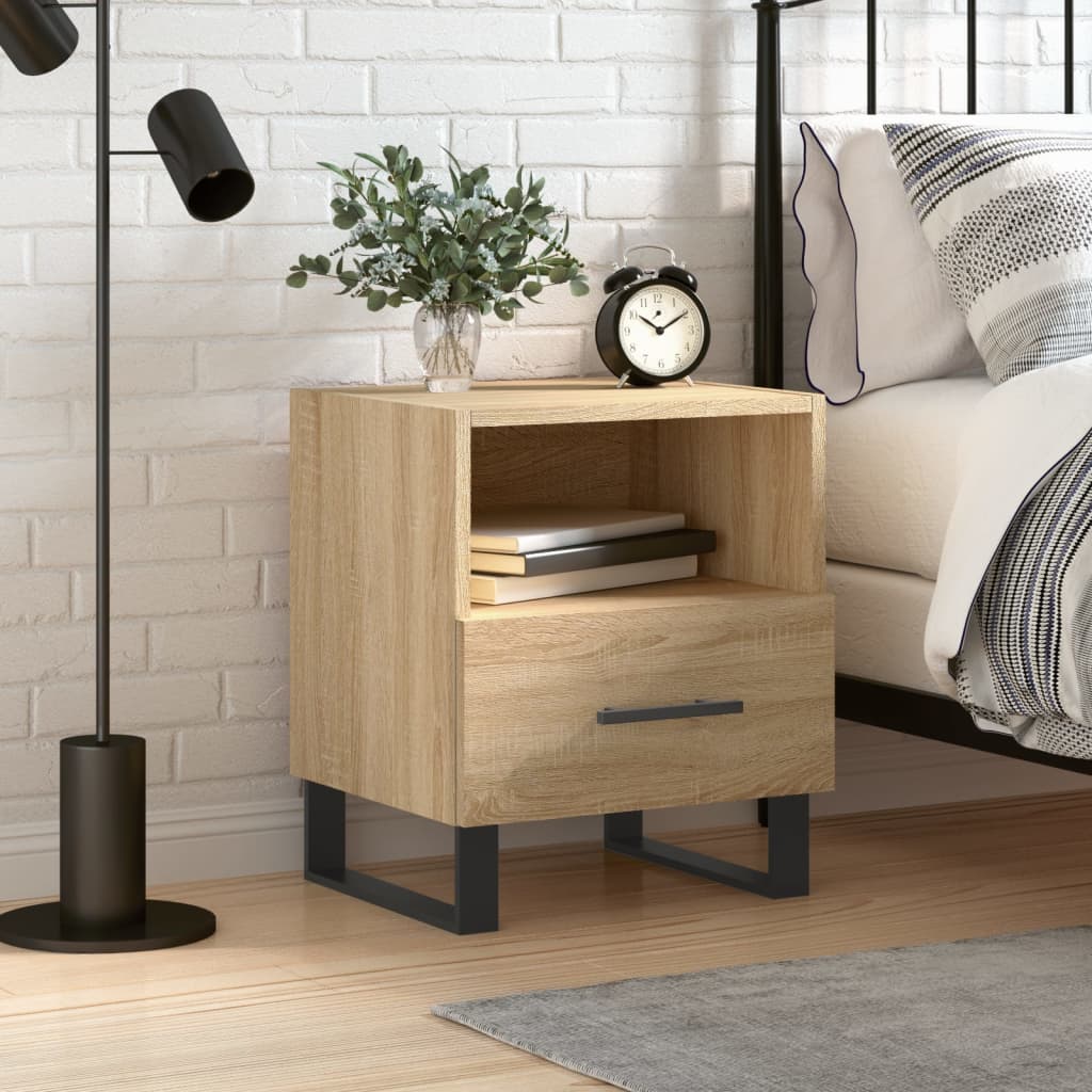 Nachttisch Sonoma-Eiche 40x35x47,5 cm Holzwerkstoff