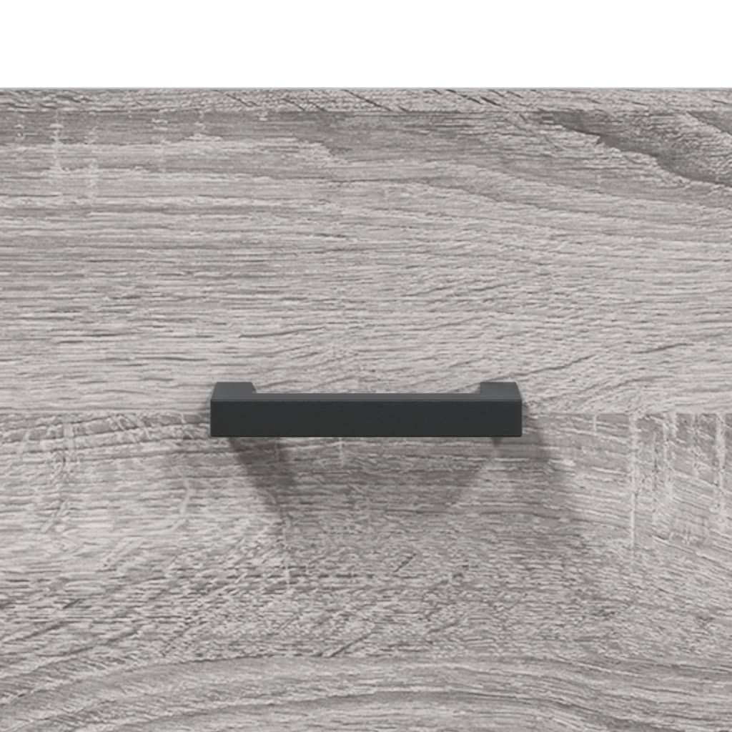 Nachttisch Grau Sonoma 40x40x66 cm Holzwerkstoff