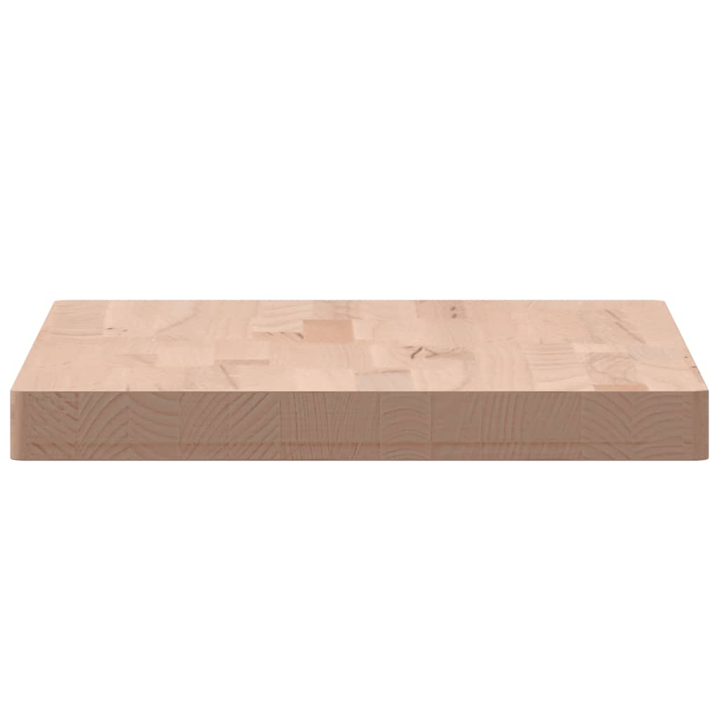 Tischplatte 60x40x4 cm Rechteckig Massivholz Buche