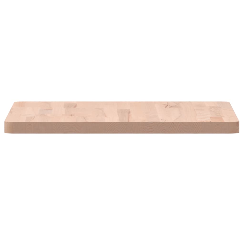 Tischplatte 50x50x2,5 cm Quadratisch Massivholz Buche