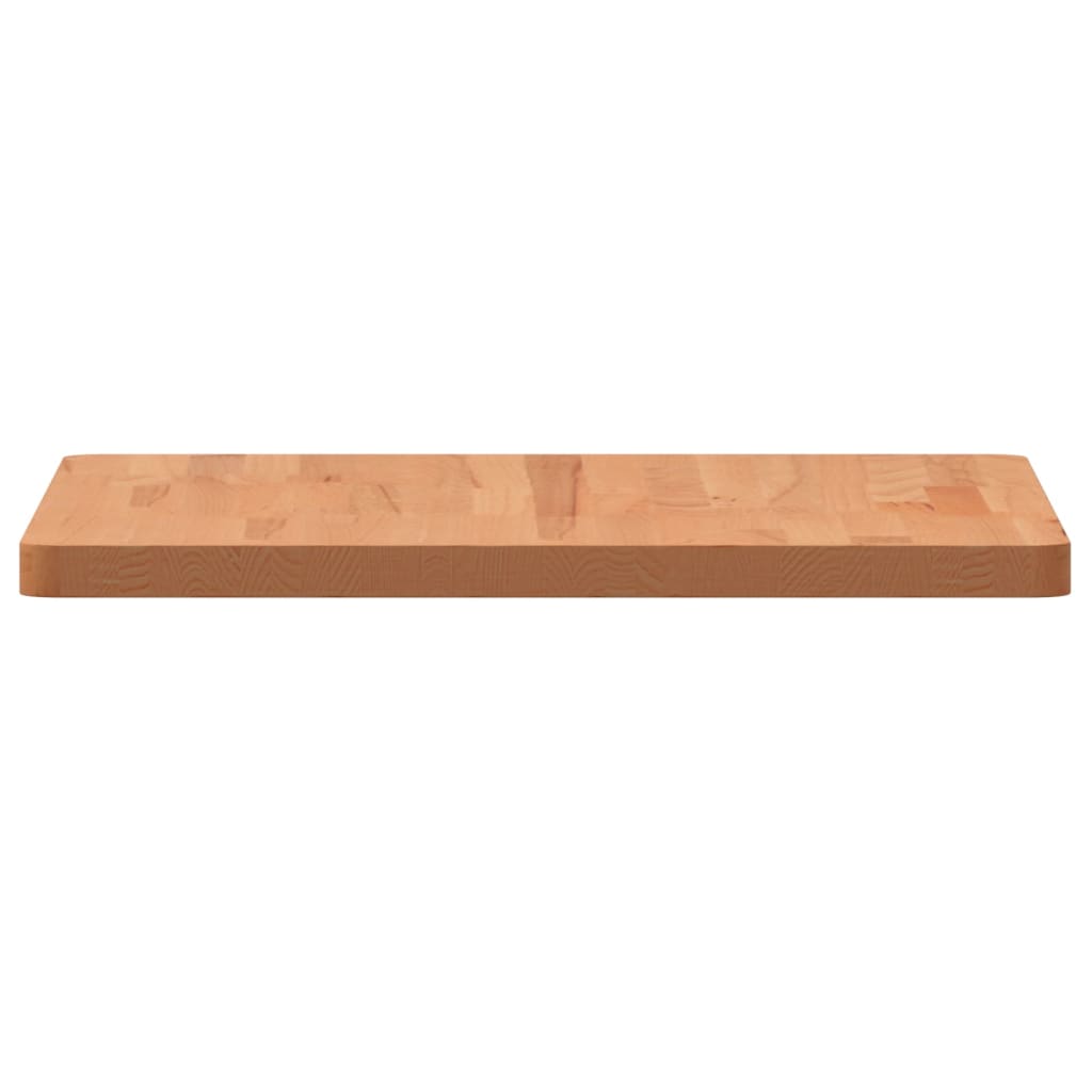 Tischplatte 50x50x2,5 cm Quadratisch Massivholz Buche