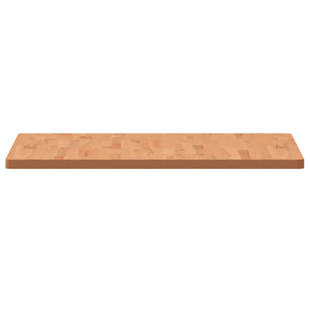 Tischplatte 80x80x2,5 cm Quadratisch Massivholz Buche