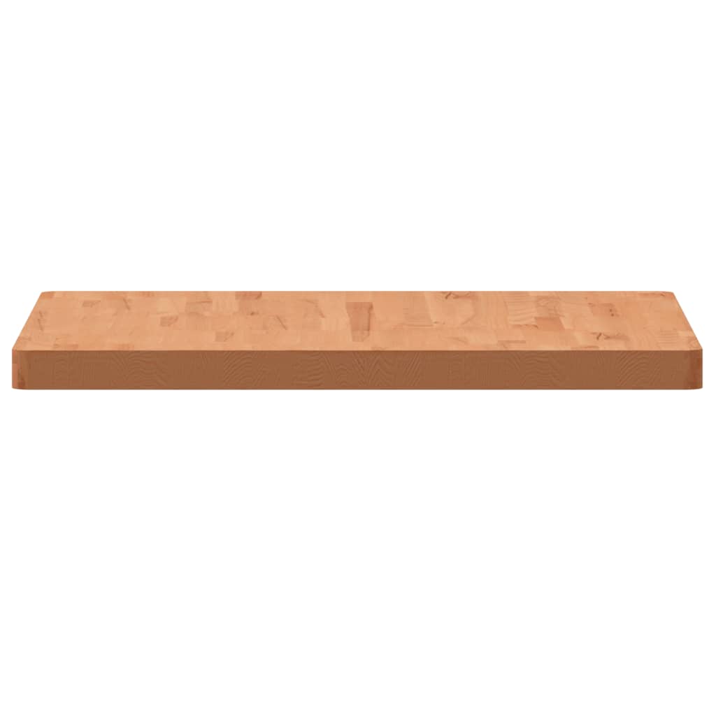 Tischplatte 70x70x4 cm Quadratisch Massivholz Buche