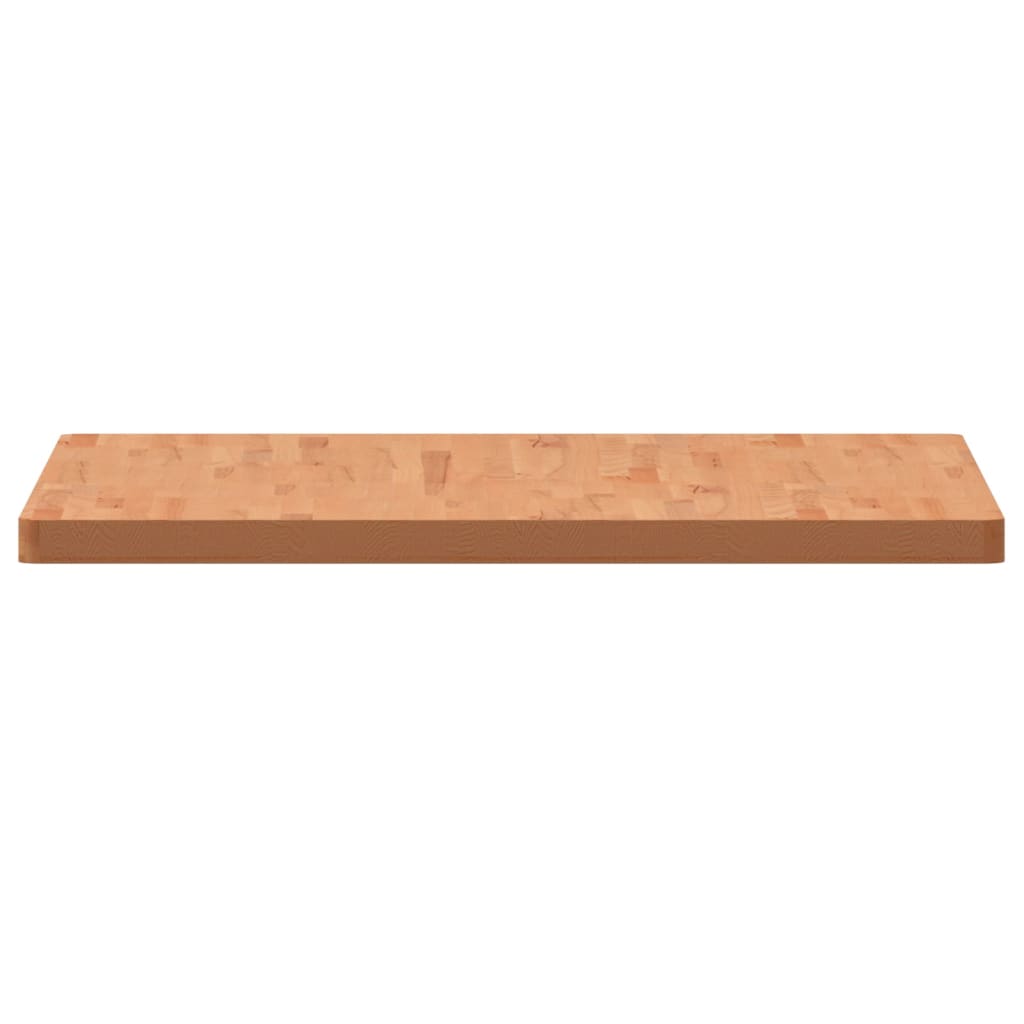 Tischplatte 90x90x4 cm Quadratisch Massivholz Buche