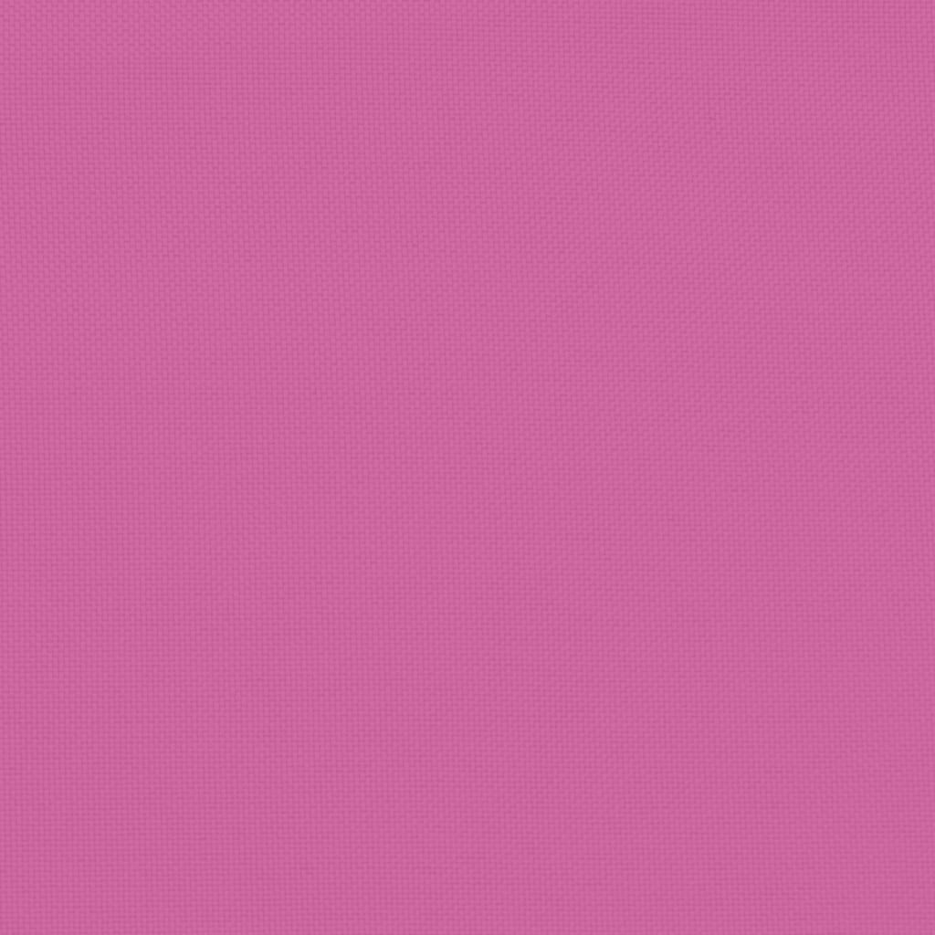 Palettenkissen 7-tlg. Rosa Stoff