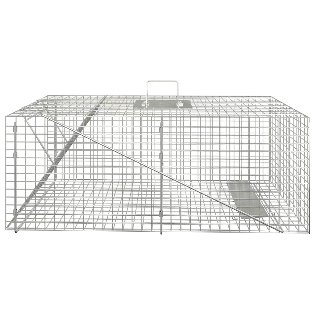 Tierfalle 64,5 x 25 x 26,5 cm Verzinktes Eisen