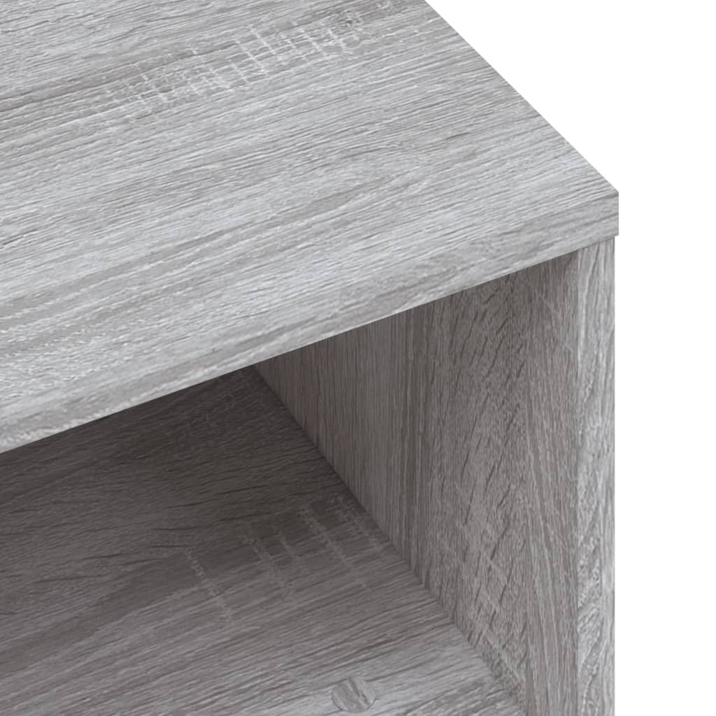 TV-Schrank Grau Sonoma 120x34x37 cm Holzwerkstoff