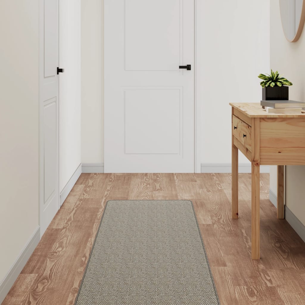 Teppichläufer Sisal-Optik Platina 50x250 cm