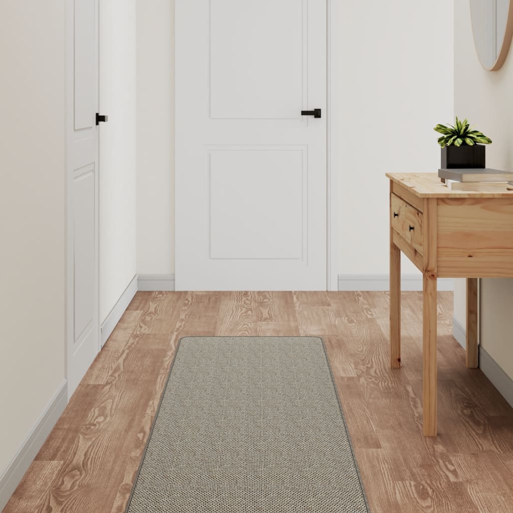 Teppichläufer Sisal-Optik Platina 50x300 cm