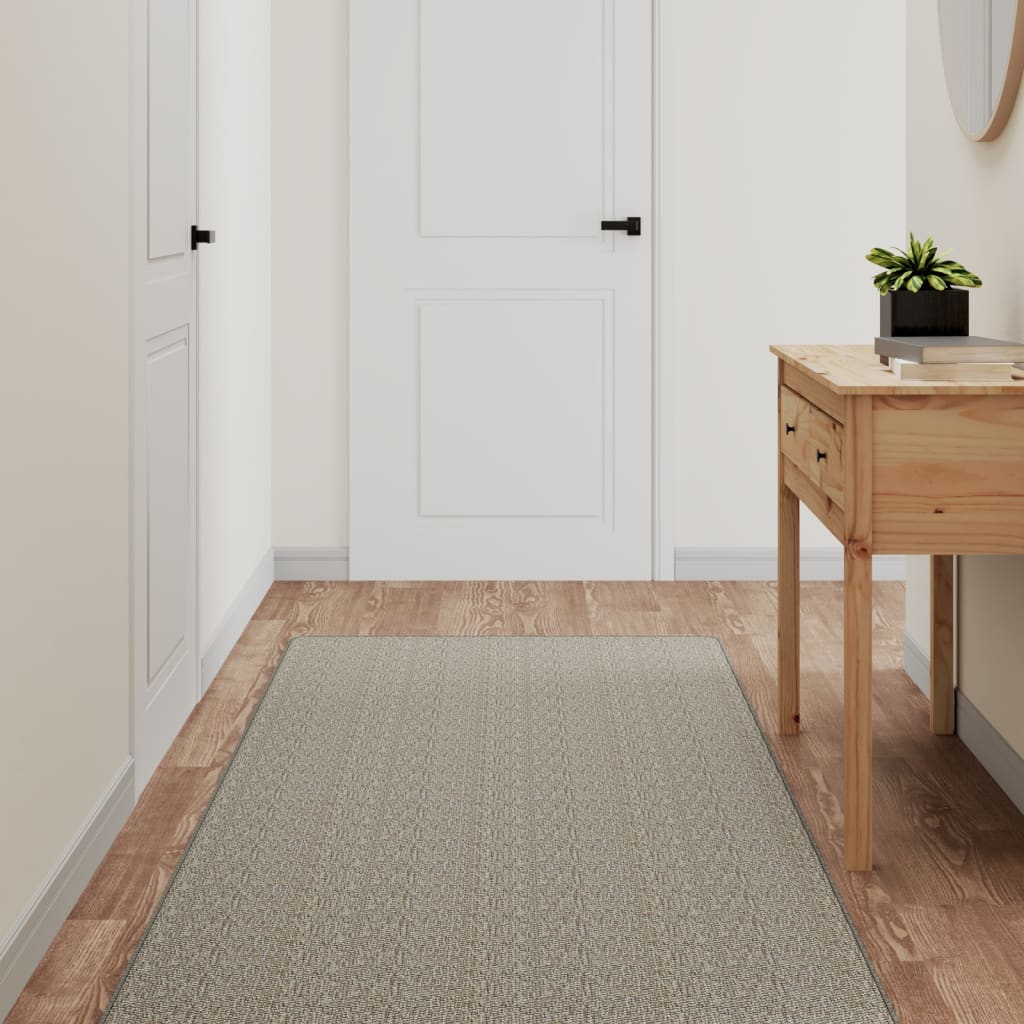 Teppichläufer Sisal-Optik Platina 80x300 cm