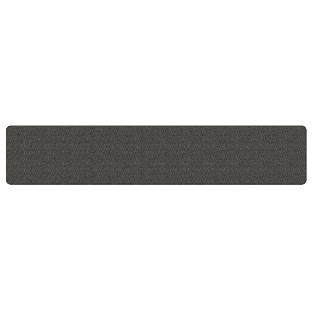 Teppichläufer Sisal-Optik Anthrazit 50x250 cm