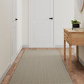 Teppichläufer Sisal-Optik Silbern 80x300 cm