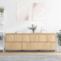 Sideboards 3 Stk. Sonoma-Eiche Holzwerkstoff