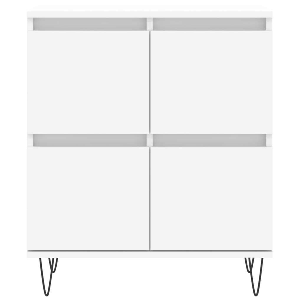 Sideboards 3 Stk. Weiß Holzwerkstoff