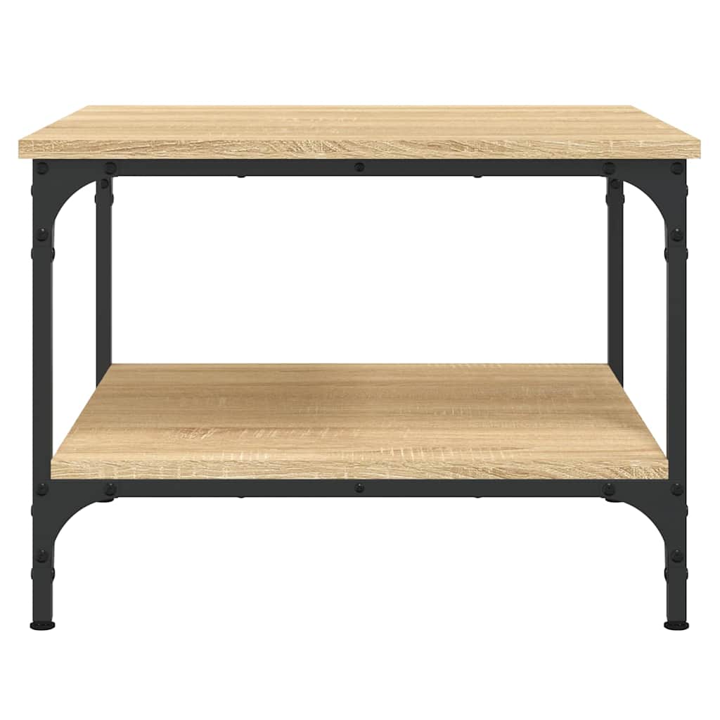 Couchtisch Sonoma-Eiche 55x55x40 cm Holzwerkstoff