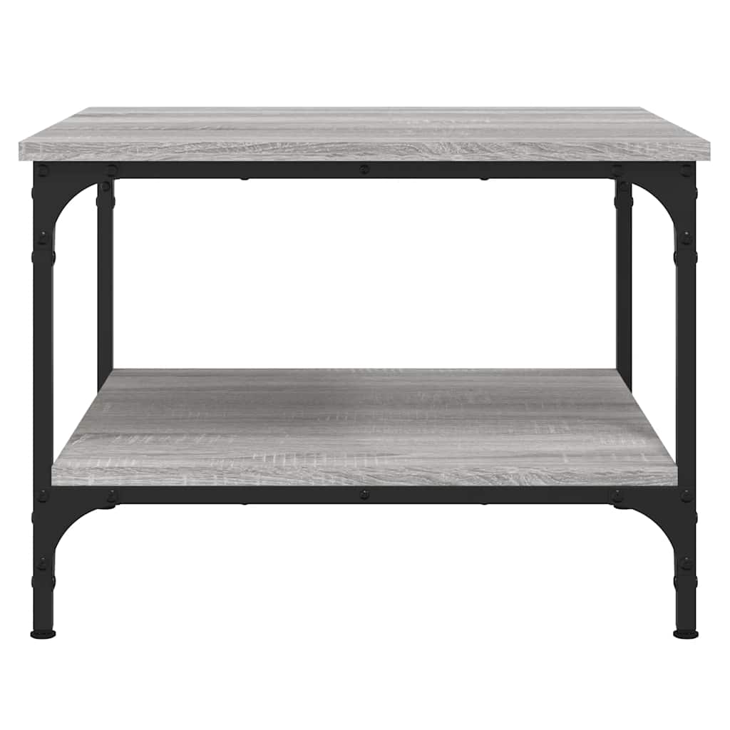 Couchtisch Grau Sonoma 55x55x40 cm Holzwerkstoff