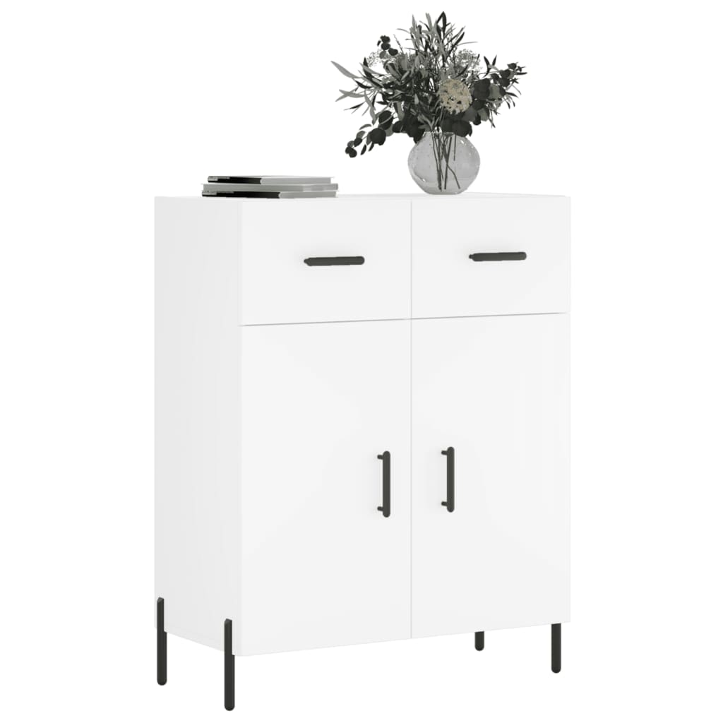 Sideboard Weiß 69,5x34x90 cm Holzwerkstoff