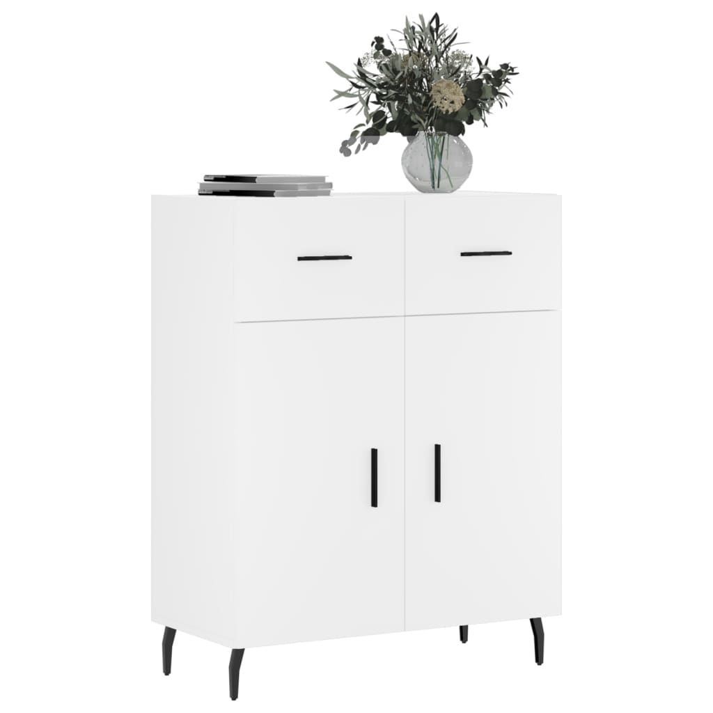 Sideboard Weiß 69,5x34x90 cm Holzwerkstoff