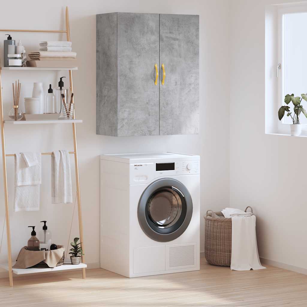 Wandschrank Betongrau 69,5x34x90 cm