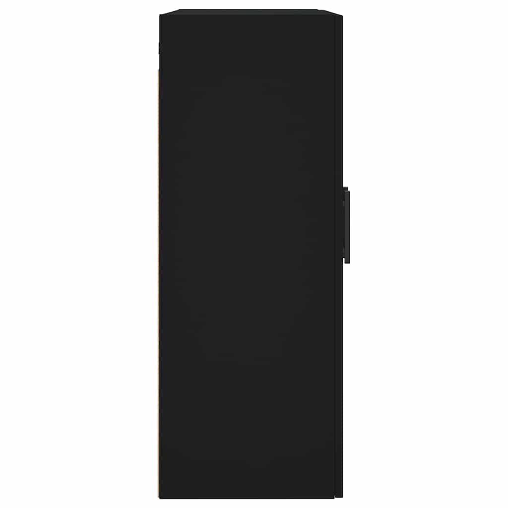Wandschrank Schwarz 69,5x34x90 cm