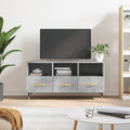 TV-Schrank Betongrau 102x36x50 cm Holzwerkstoff
