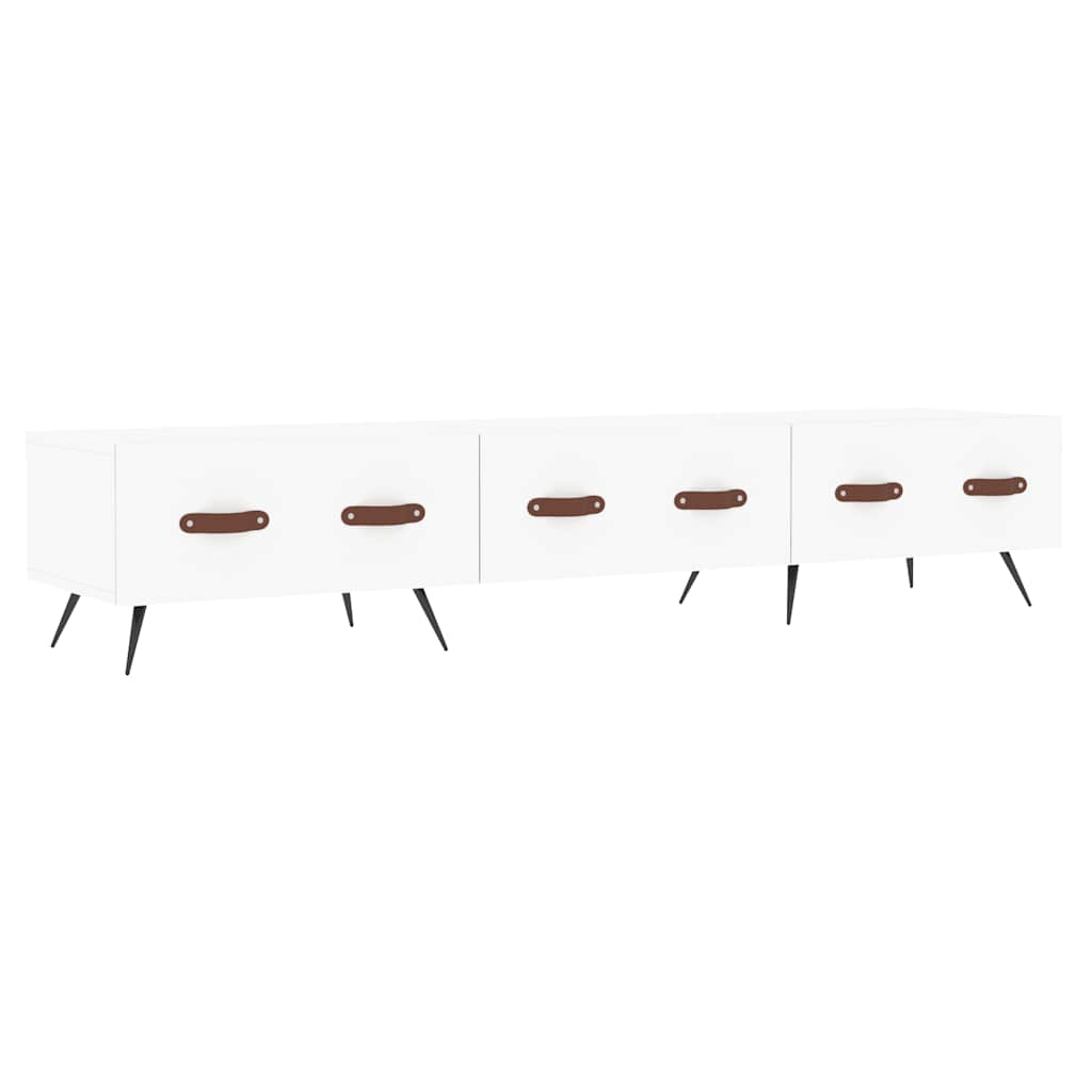TV-Schrank Weiß 150x36x30 cm Holzwerkstoff