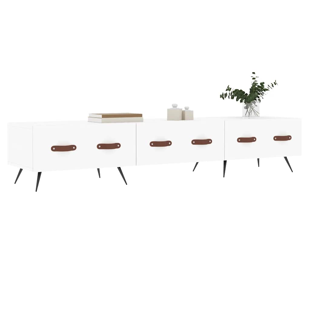 TV-Schrank Weiß 150x36x30 cm Holzwerkstoff