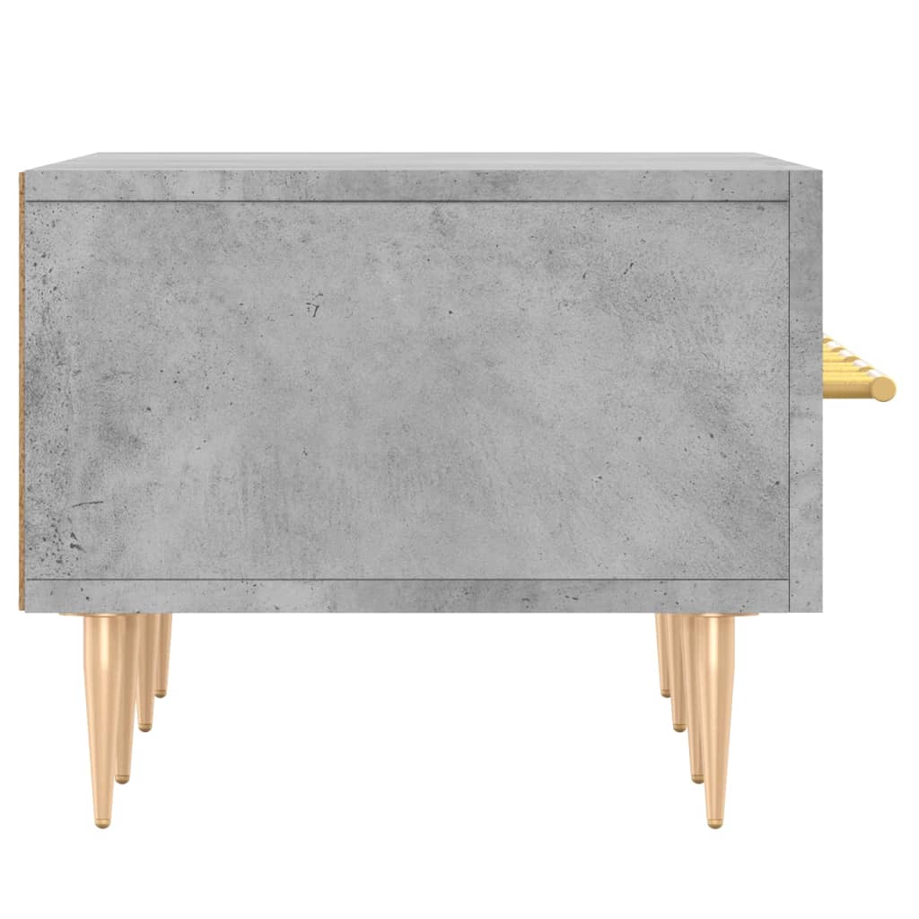 TV-Schrank Betongrau 150x36x30 cm Holzwerkstoff