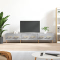 TV-Schrank Betongrau 150x36x30 cm Holzwerkstoff