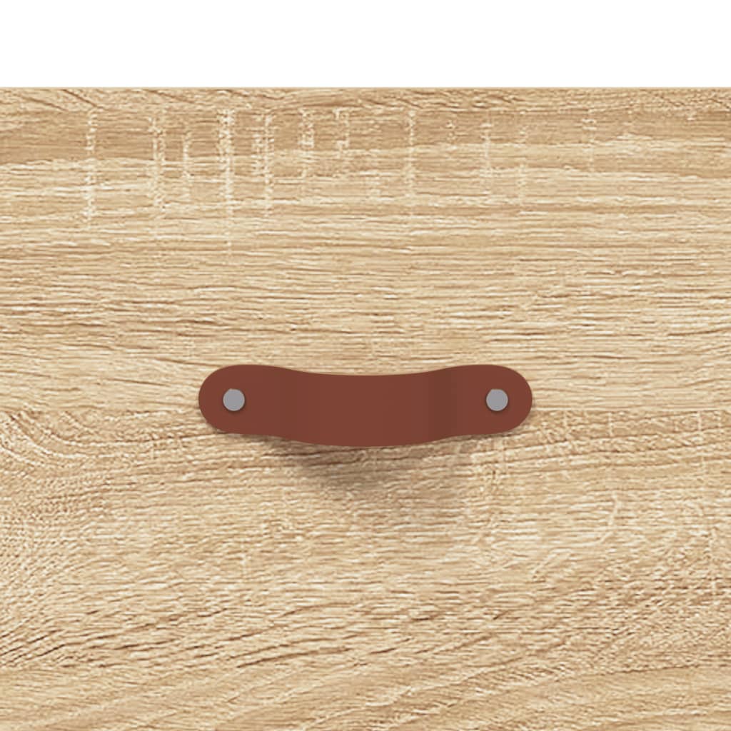 Wand-Nachttisch Sonoma-Eiche 35x35x20 cm