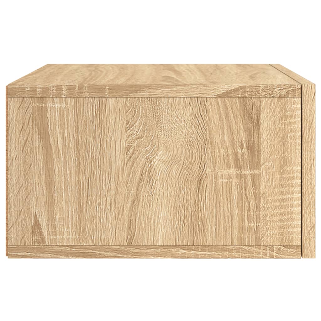 Wand-Nachttisch Sonoma-Eiche 35x35x20 cm