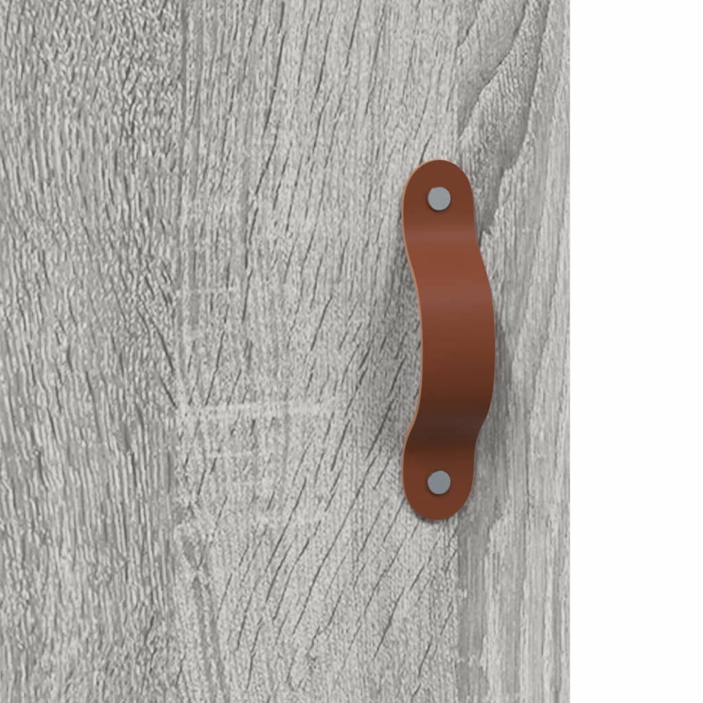 Wandschrank Grau Sonoma 60x31x60 cm Holzwerkstoff