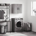 Wandschrank Grau Sonoma 60x31x60 cm Holzwerkstoff