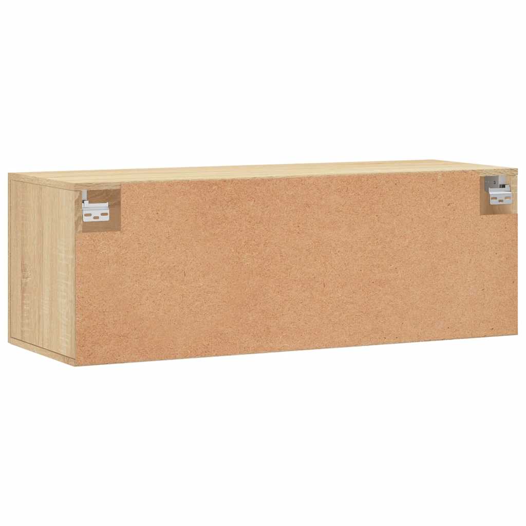 Wandschrank Sonoma-Eiche 100x36,5x35 cm Holzwerkstoff