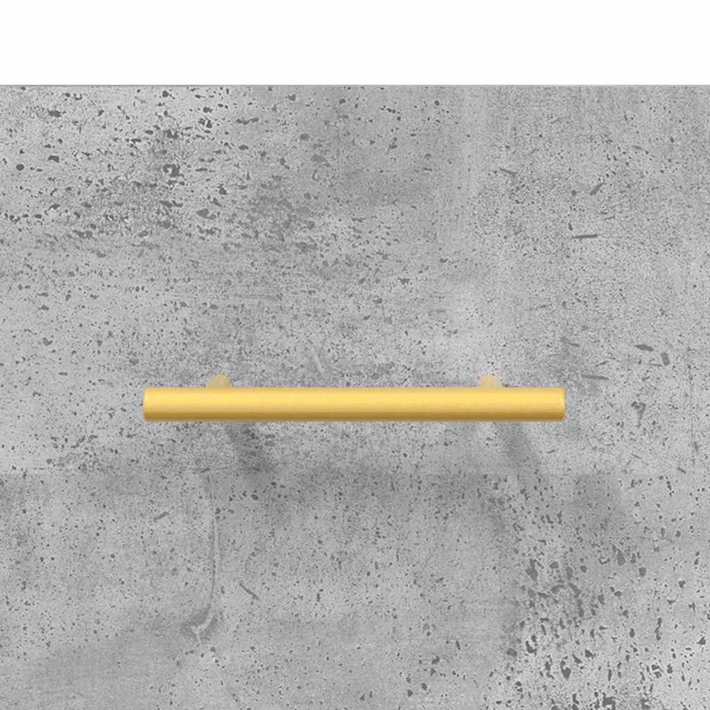 Wandschrank Betongrau 100x36,5x35 cm Holzwerkstoff