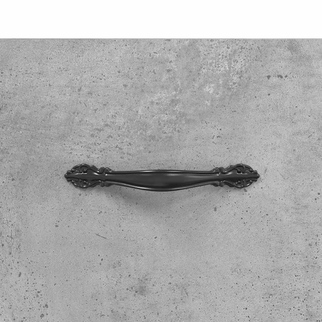 Wandschrank Betongrau 100x36,5x35 cm Holzwerkstoff