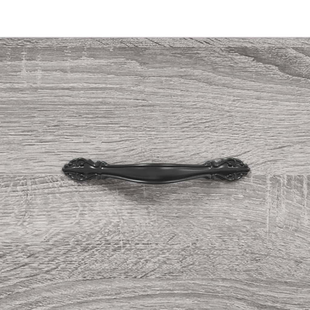 Wandschrank Grau Sonoma 100x36,5x35 cm Holzwerkstoff