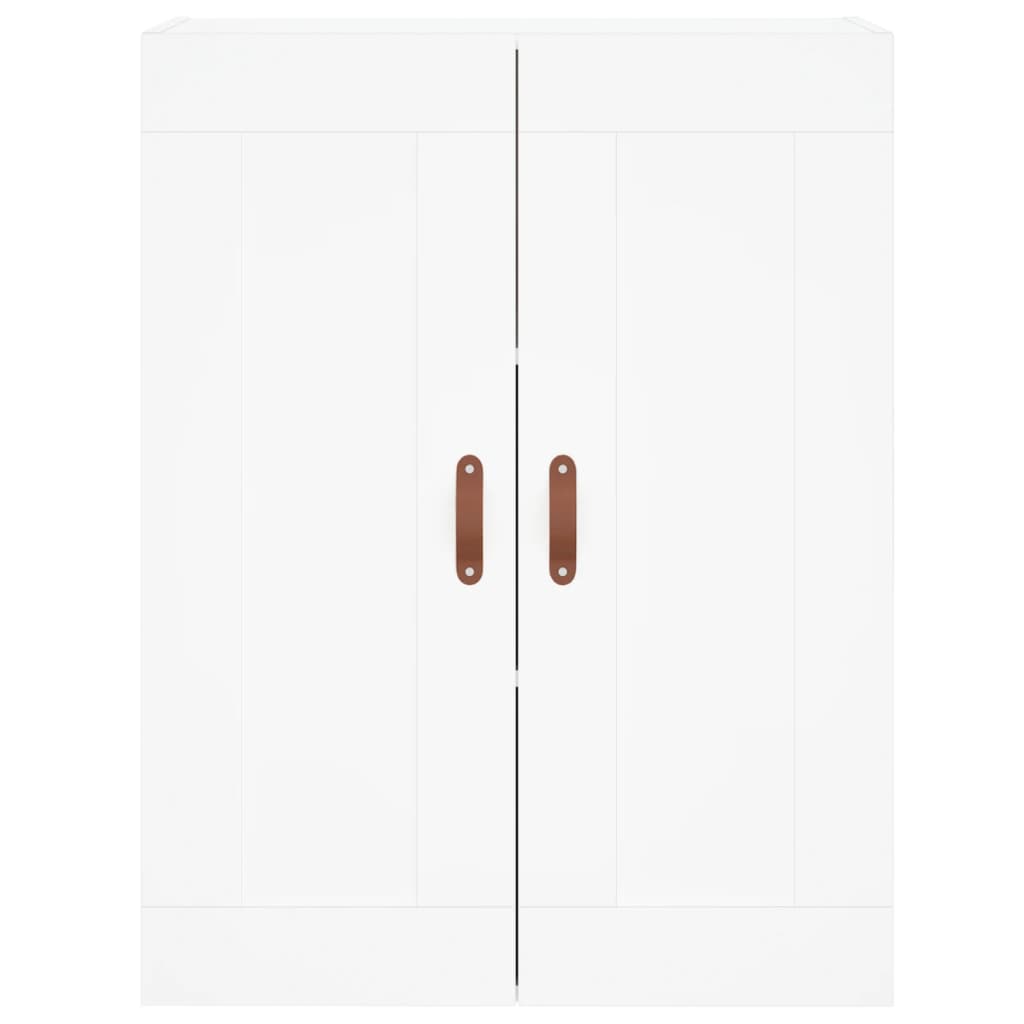Wandschrank Weiß 69,5x34x90 cm Holzwerkstoff