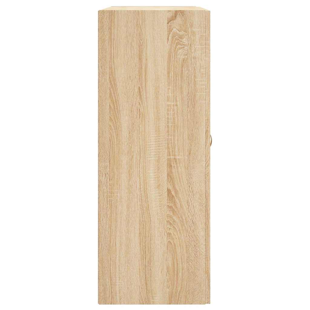Wandschrank Sonoma-Eiche 69,5x34x90 cm Holzwerkstoff