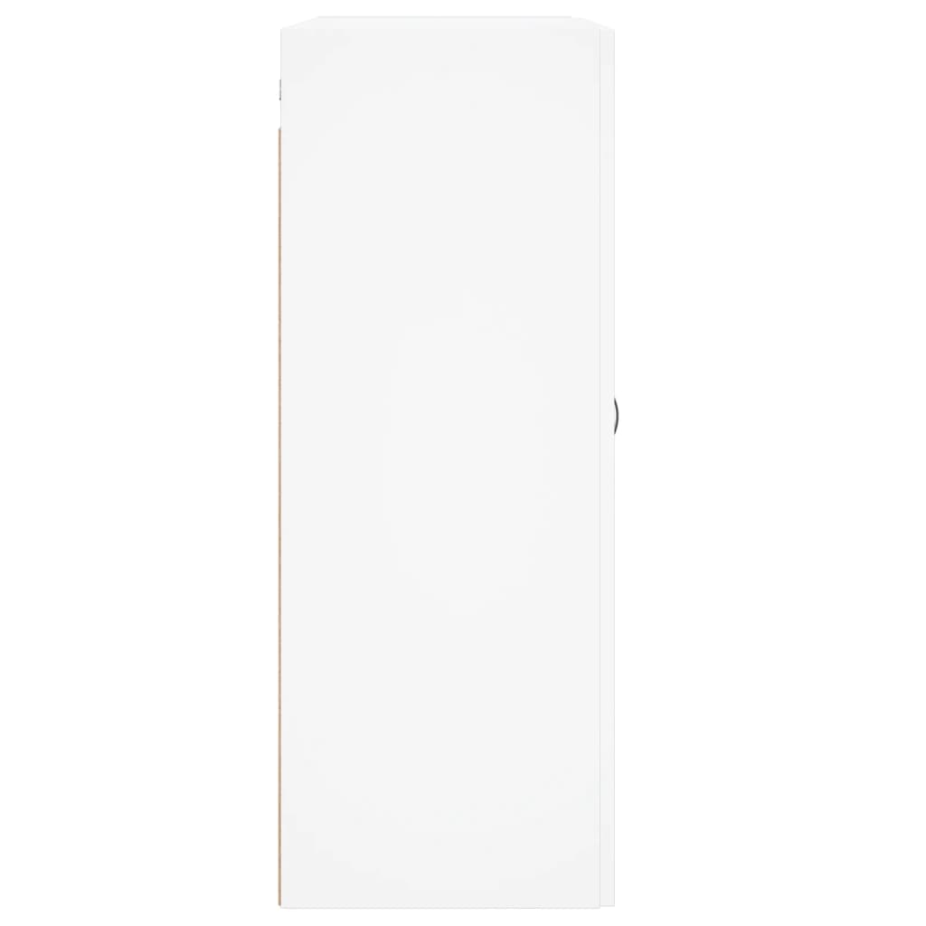 Wandschrank Weiß 69,5x34x90 cm Holzwerkstoff