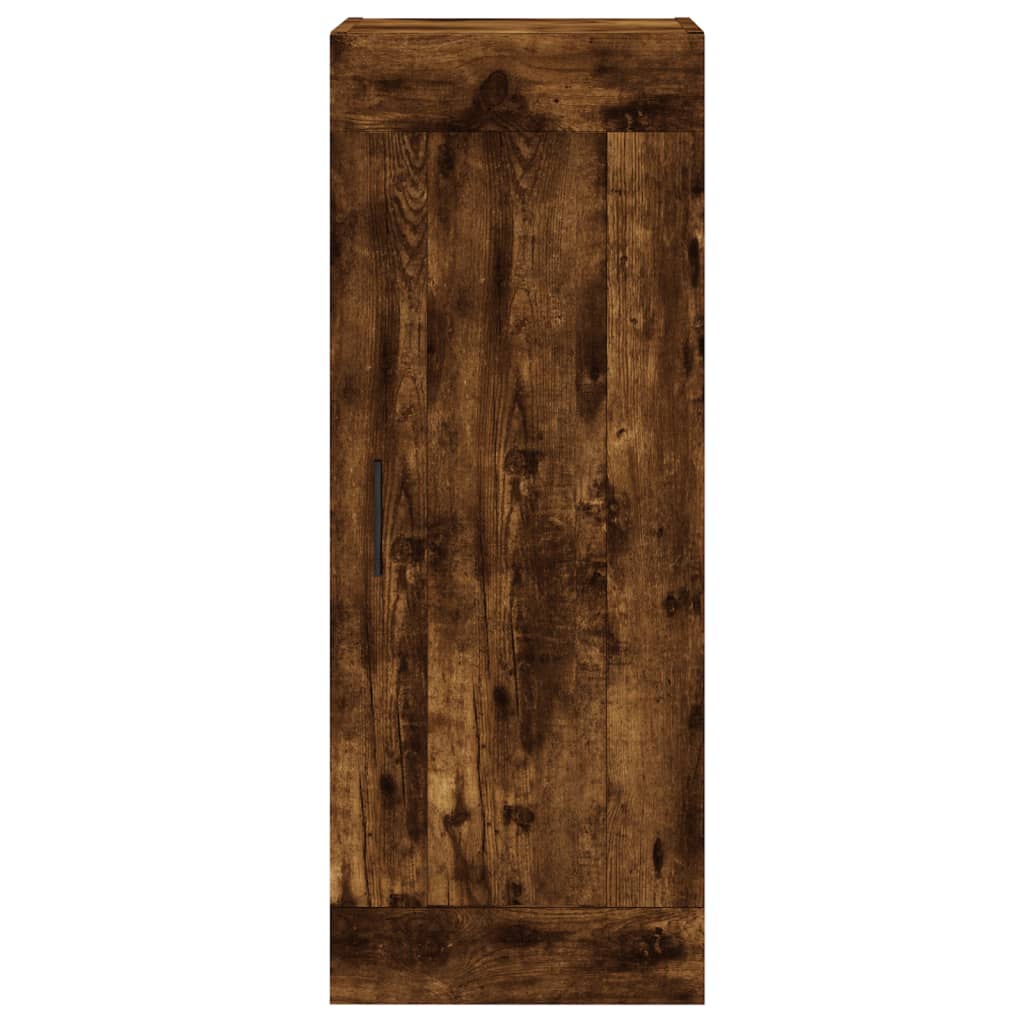 Wandschrank Räuchereiche 34,5x34x90 cm Holzwerkstoff