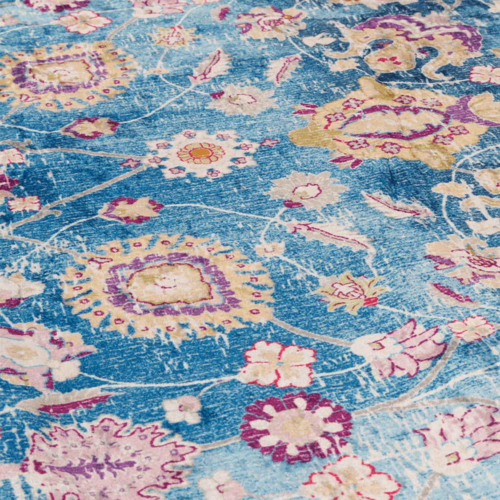 Teppich Waschbar Mehrfarbig 160x230 cm