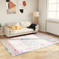 Teppich Waschbar Mehrfarbig 160x230 cm
