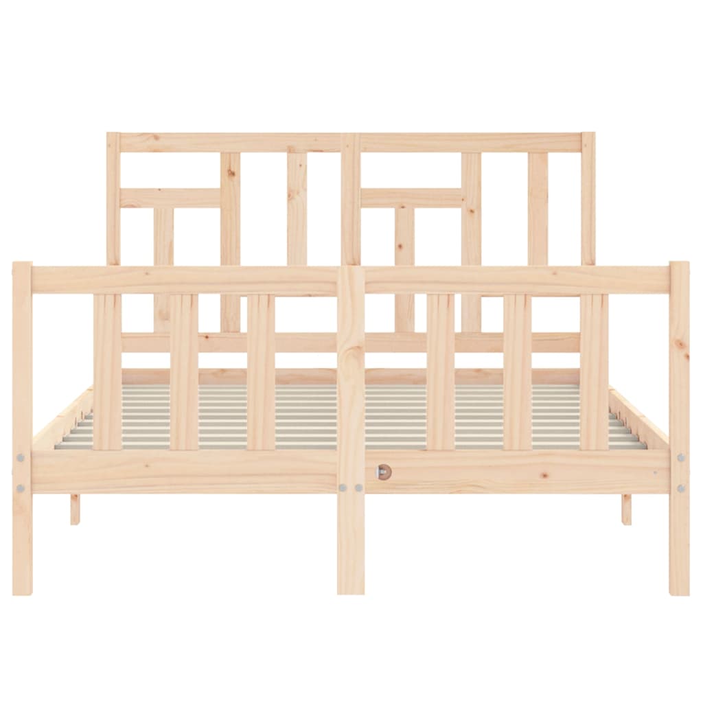 Massivholzbett ohne Matratze 140x200 cm Kiefernholz
